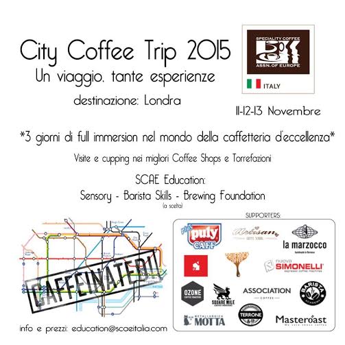 AL VIA IL PRIMO ” CITY COFFEE TRIP”, DESTINAZIONE LONDRA