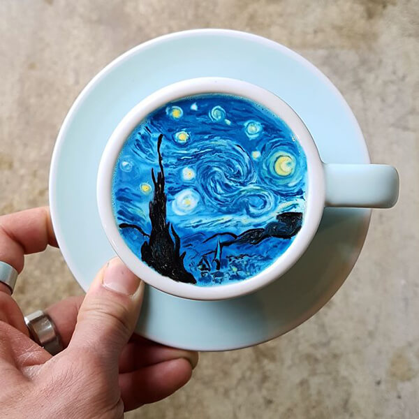 UN VAN GOGH NEL TUO CAPPUCCINO…