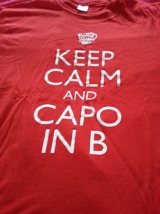 Una delle T-shirt del Trieste Coffee Festival...non abbiamo resistito!!