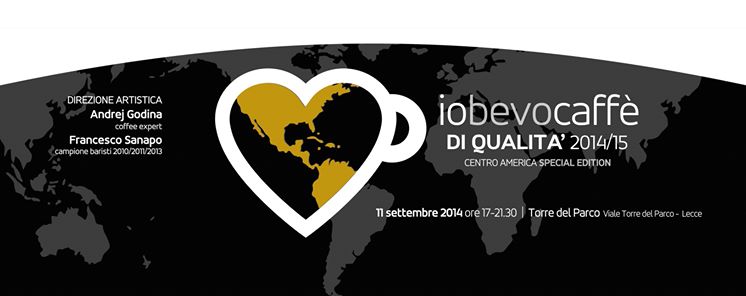 LECCE, 11 SETTEMBRE, PRIMO APPUNTAMENTO CON “IO BEVO CAFFE’ DI QUALITA” 2014/15