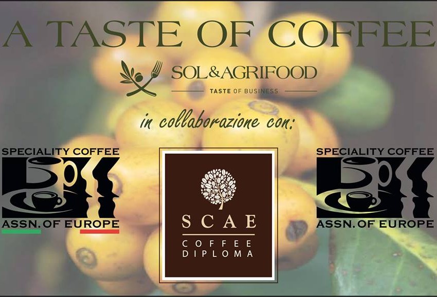 “A TASTE OF COFFEE” AL VINITALY DI VERONA, DAL 22 AL 25 MARZO, SI PARLA DI CAFFE’