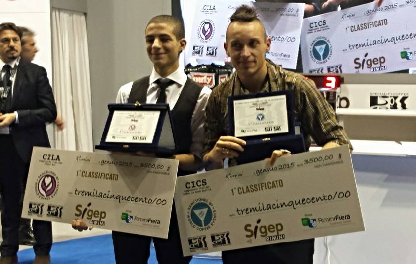 CAMPIONATI ITALIANI LATTE ART E COFFEE IN GOOD SPIRIT: PIETRO VANNELLI E DAVIDE BERTI SONO I NUOVI CAMPIONI