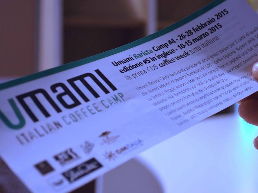 UMAMI BARISTA CAMPUS, LE NUOVE DATE 26/28 FEBBRAIO E 10/15 MARZO