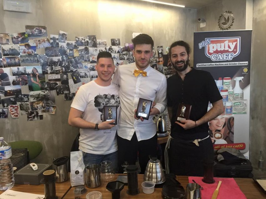 IL CAMPIONE ITALIANO AEROPRESS 2016 E’……MATTEO BELUFFI!!