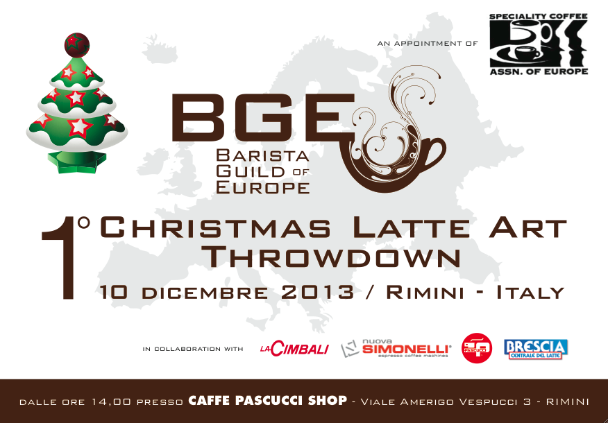 UNA GARA DI LATTE ART PER FESTEGGIARE IL NATALE, A RIMINI IL 10 DICEMBRE