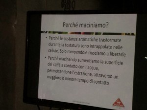 Perchè maciniamo?