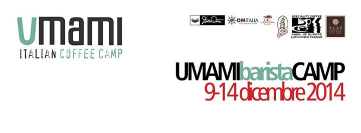 UMAMI BARISTA CAMP, UNA NUOVA COFFEE WEEK DEDICATA ALLA FORMAZIONE DAL 9 AL 14 DICEMBRE