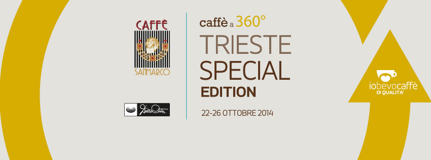 “IO BEVO CAFFE’ DI QUALITÁ” A TRIESTE DAL 22 AL 26 OTTOBRE, UN RICCO PROGRAMMA DI EVENTI