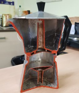 Moka in sezione