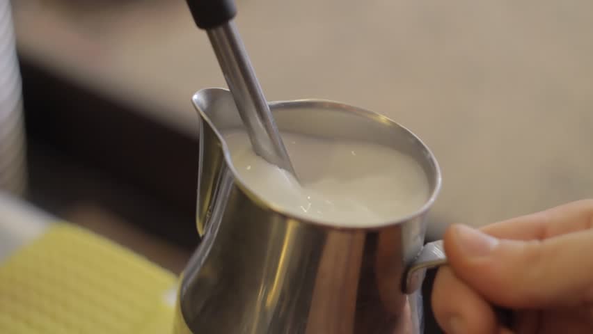 Montatura del latte