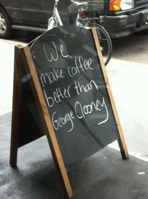 IL CAFFE’ MEGLIO DI GEORGE CLOONEY