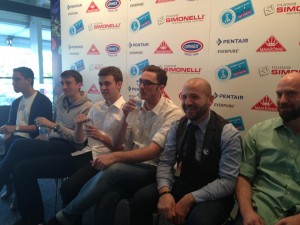 La conferenza stampa della finalissima del campionato del mondo barista.