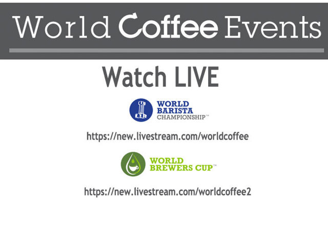 WORLD BARISTA CHAMPIONSHIP, WORLD BREWERS CUP. I LINK PER SEGUIRE I NOSTRI CAMPIONI, GIACOMO VANNELLI E RUBENS GARDELLI