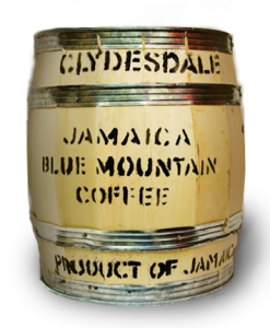 Il classico barile del Jamaica blue Mountain