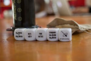 Coffee Brewing Dice