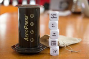 Coffee Brewing Dice