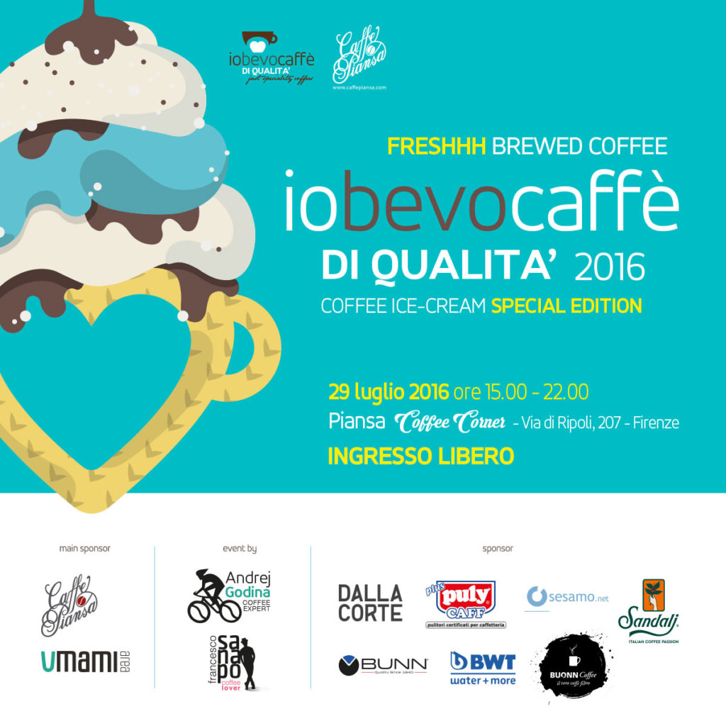 Io bevo caffè di qualità Firenze 2016 Caffè Piansa Umami Area-FB