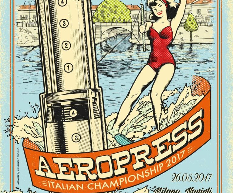 VENERDI’ 26 MAGGIO A MILANO, IL 4° CAMPIONATO ITALIANO AEROPRESS 2017