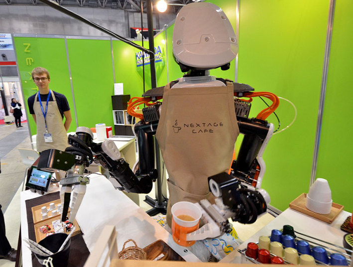 UN BARISTA ROBOT COME COLLEGA?