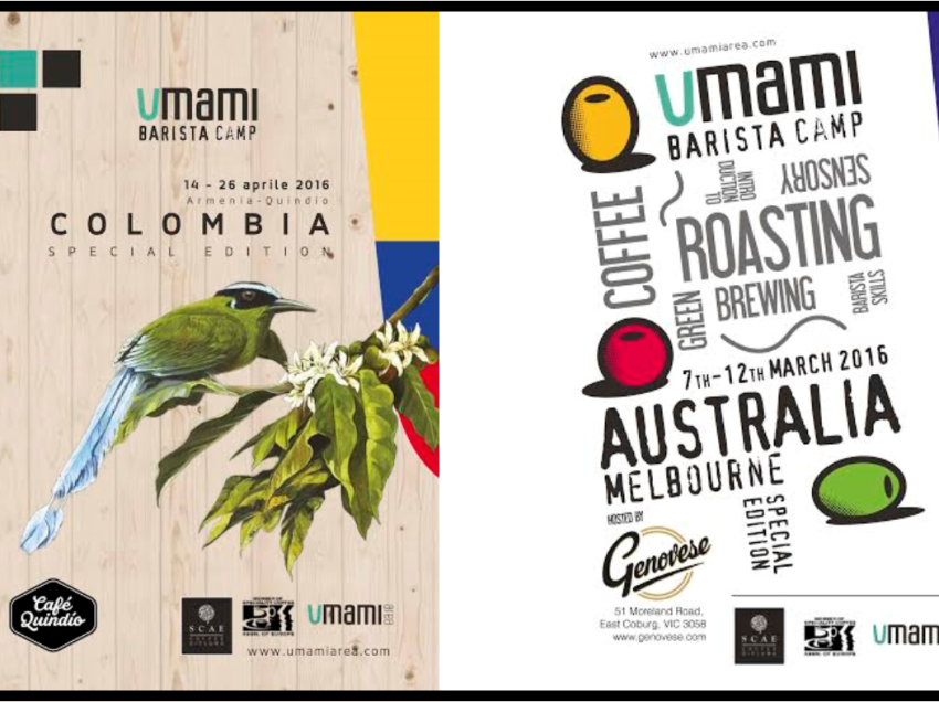 UMAMI COFFEE CAMPUS, NUOVI APPUNTAMENTI IN AUSTRALIA E COLOMBIA