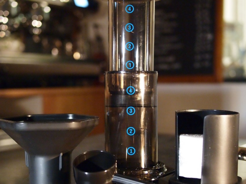 COME PREPARARE UN OTTIMO CAFFE’ CON L’AEROPRESS