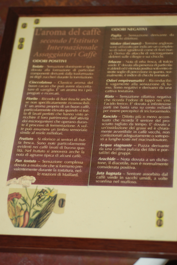 L’AROMA DEL CAFFE’