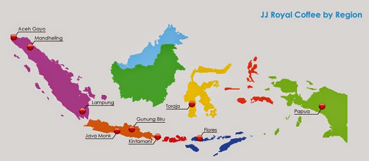 TUTTI I PAESI DEL CAFFE’- L’INDONESIA