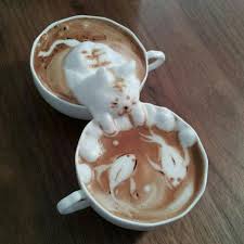 latte art 3d