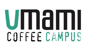 logo rettangolare umami coffee campus