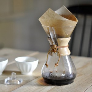 La caffettiera da caffè americano Chemex