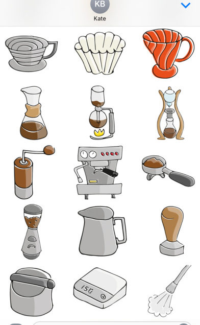 SCOPRIAMO INSIEME I NUOVI STICKERS PER LE VOSTRE “COFFEE CHAT”