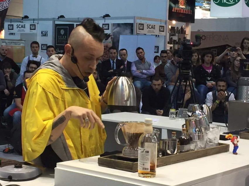 IL CAMPIONE ITALIANO COFFEE IN GOOD SPIRITS 2016 È….DAVIDE BERTI